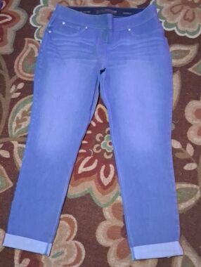 Blue Women's Stretch Skinny Jeans